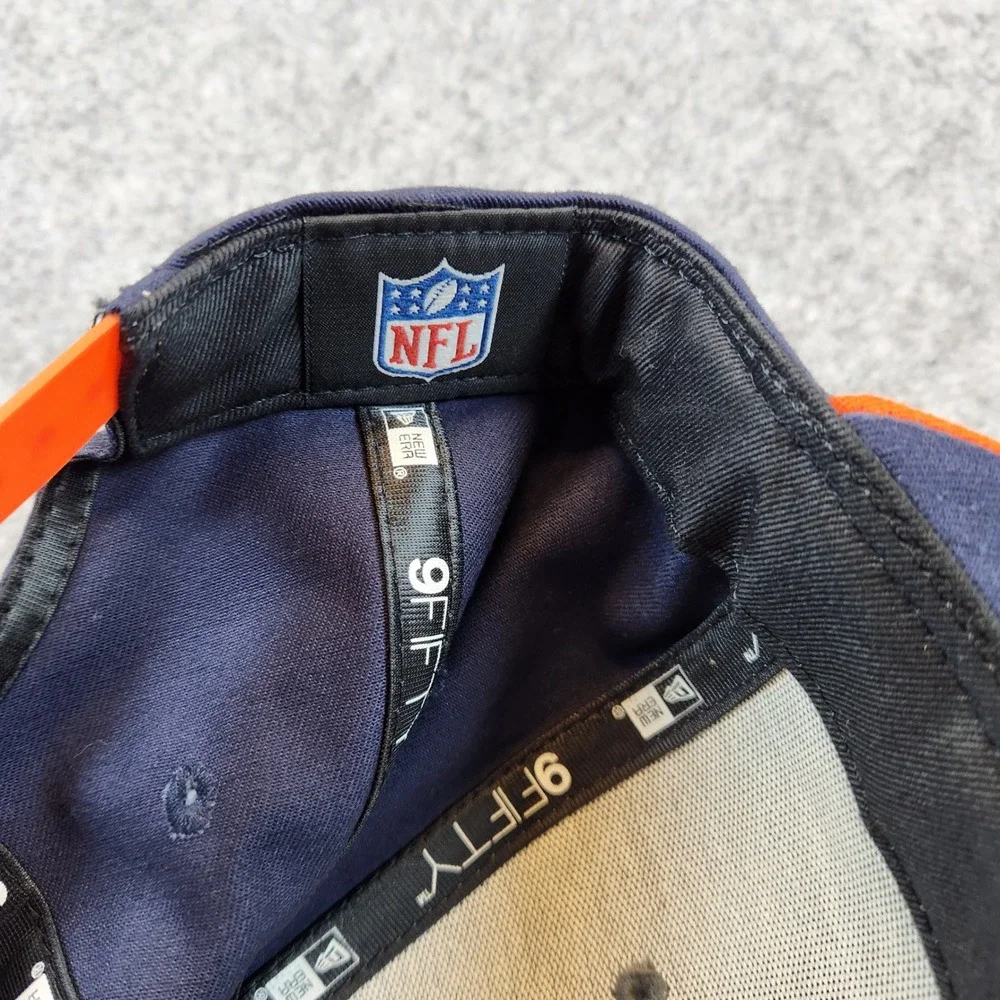 Chicago‎ Bears New Era 9FIFTY Hat Youth Blue Gray Reflective Team Snapback NFL